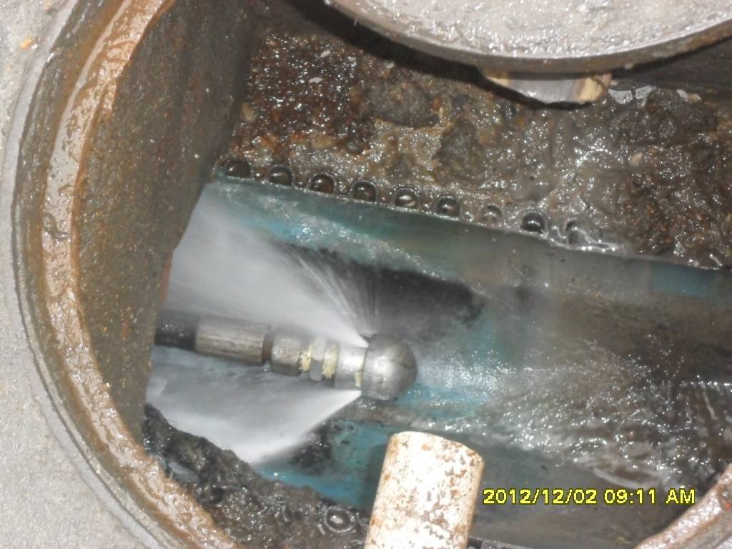 四方台污水管道高压清洗